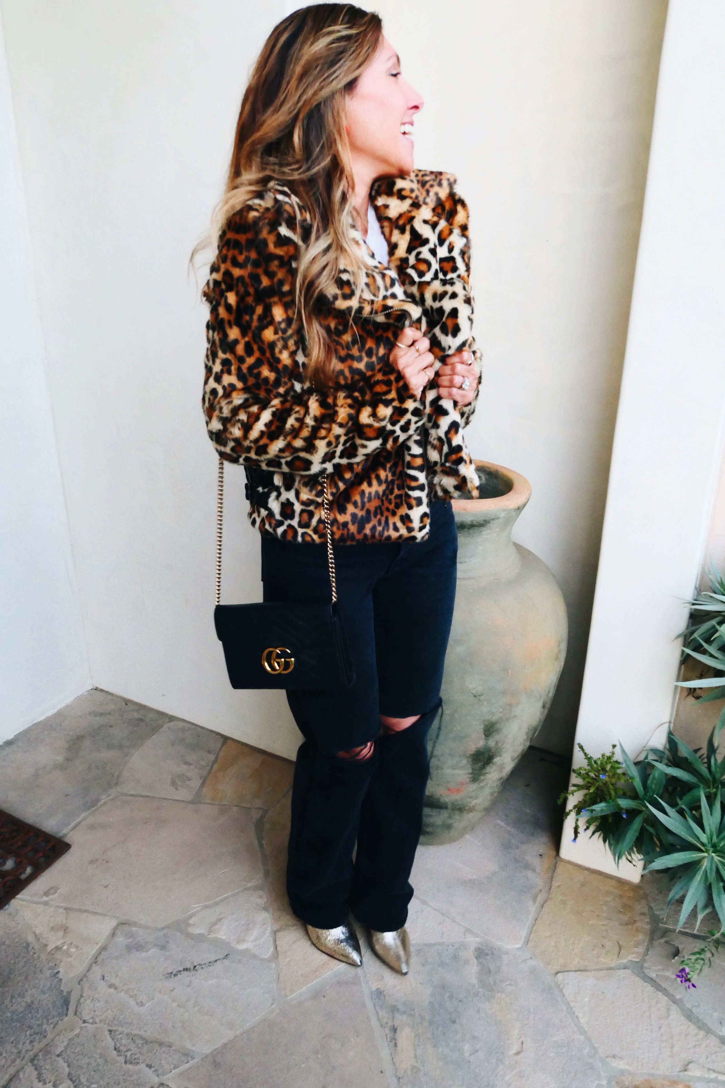 Redone leopard deals jacket